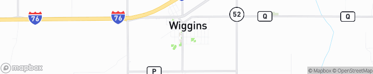 Wiggins - map