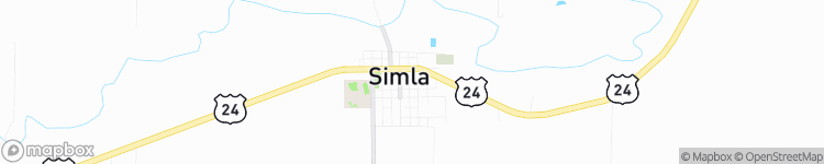 Simla - map