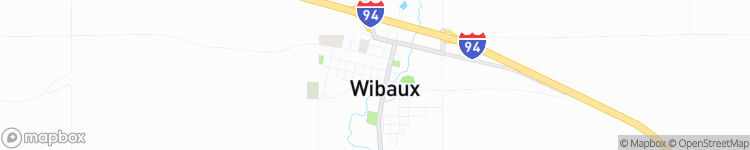 Wibaux - map