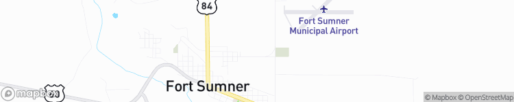 Fort Sumner - map