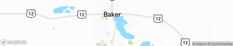 Baker - map
