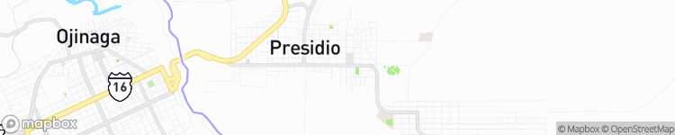 Presidio - map