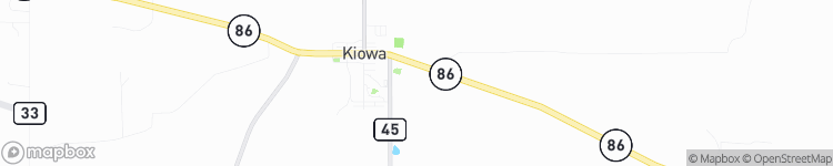 Kiowa - map