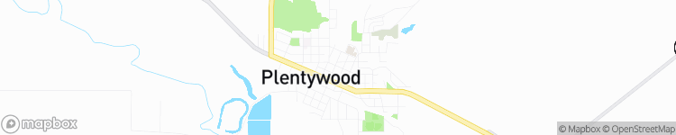 Plentywood - map