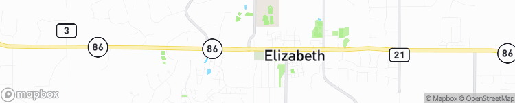 Elizabeth - map