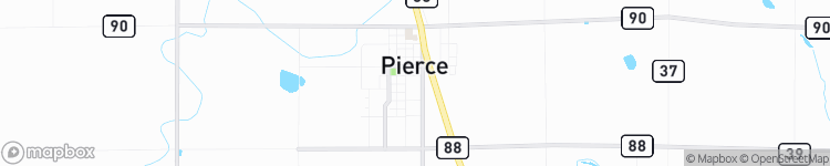 Pierce - map