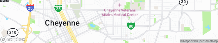 Cheyenne - map