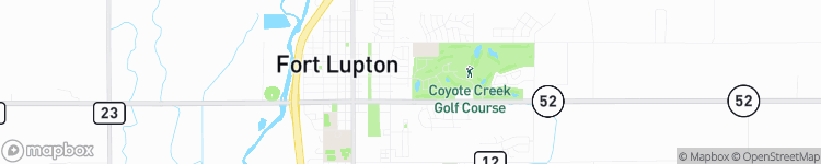 Fort Lupton - map