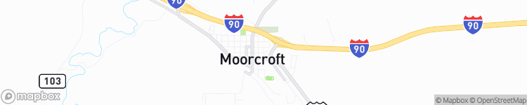Moorcroft - map