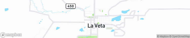 La Veta - map
