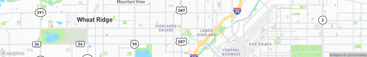 Denver Airport Pickup - map