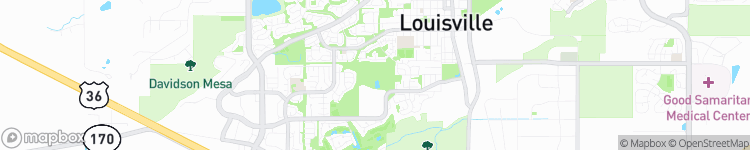 Louisville - map