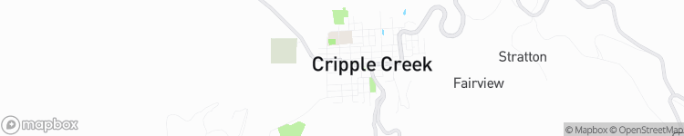Cripple Creek - map