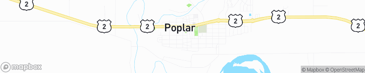 Poplar - map