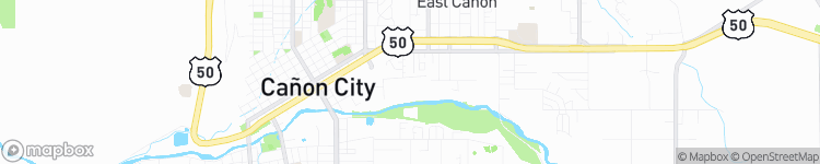 Canon City - map