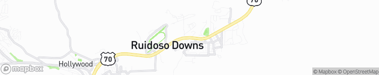 Ruidoso Downs - map