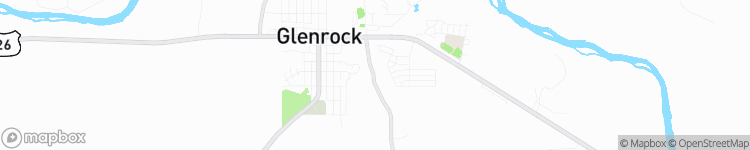 Glenrock - map