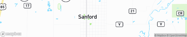 Sanford - map