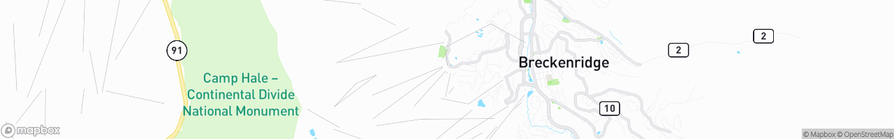 Breckenridge Ski Resort - map