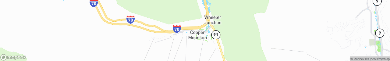 Copper Mountain - map