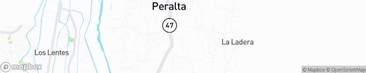 Peralta - map