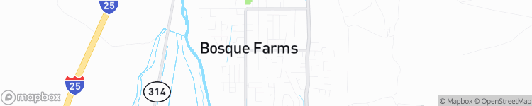 Bosque Farms - map