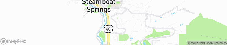 Steamboat Springs - map