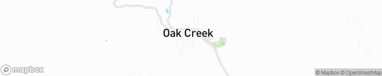 Oak Creek - map
