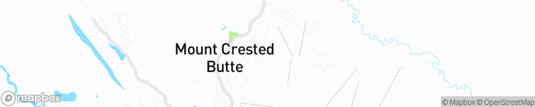 Mount Crested Butte - map