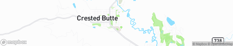 Crested Butte - map