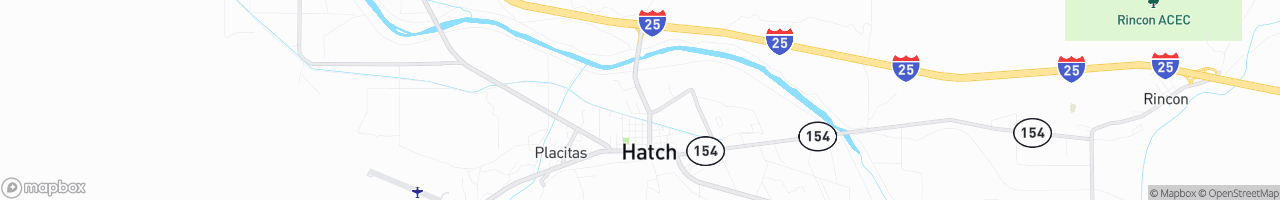 Hatch Chile Express - map