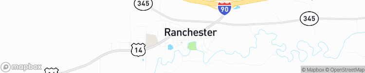 Ranchester - map