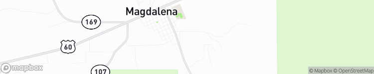 Magdalena - map