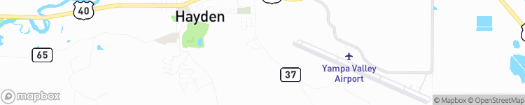 Hayden - map