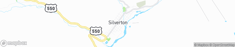 Silverton - map