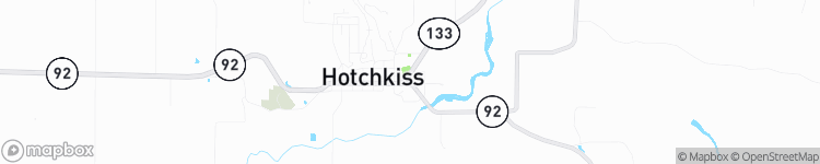 Hotchkiss - map