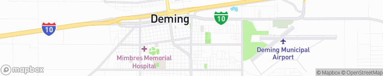 Deming - map