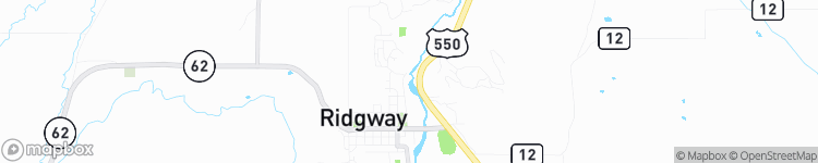 Ridgway - map
