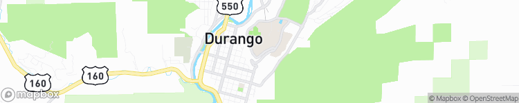 Durango - map