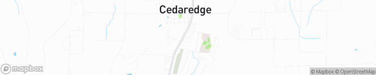 Cedaredge - map