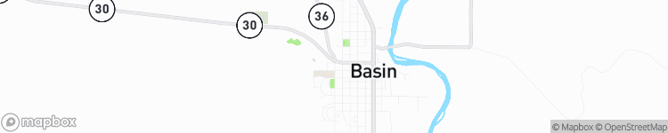 Basin - map