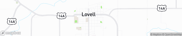 Lovell - map