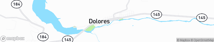 Dolores - map
