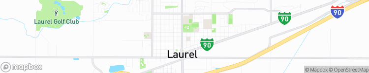 Laurel - map