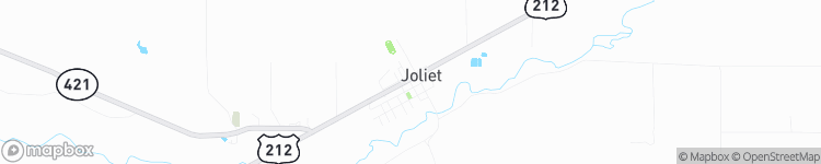 Joliet - map