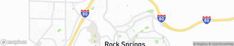 Rock Springs - map
