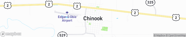 Chinook - map