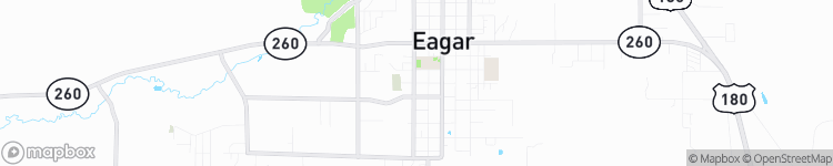 Eagar - map