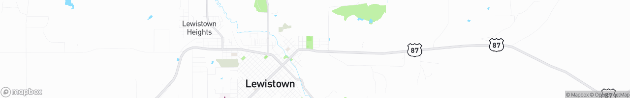 Town Pump - map