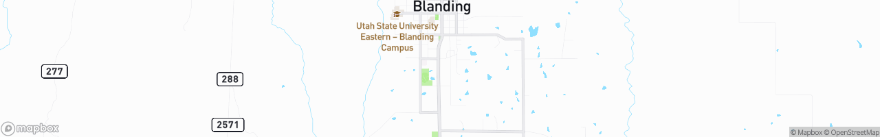 Shell Blanding - map